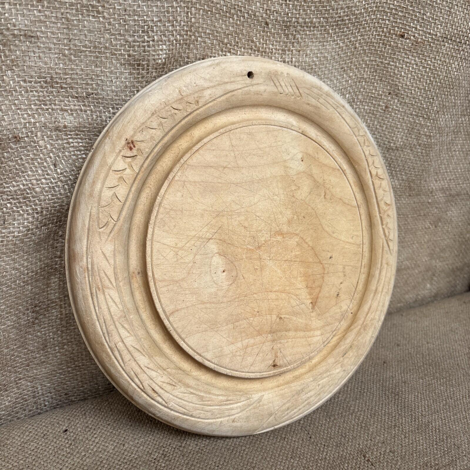 Vintage Carved Wheat Bread Board - Kitchenalia - Farmhouse Kitchen - Cottage